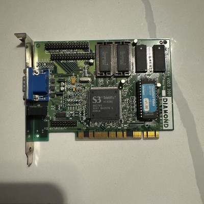 1995 Diamond Stealth 64 Video 2001 PCI Graphics Card S3 video 
