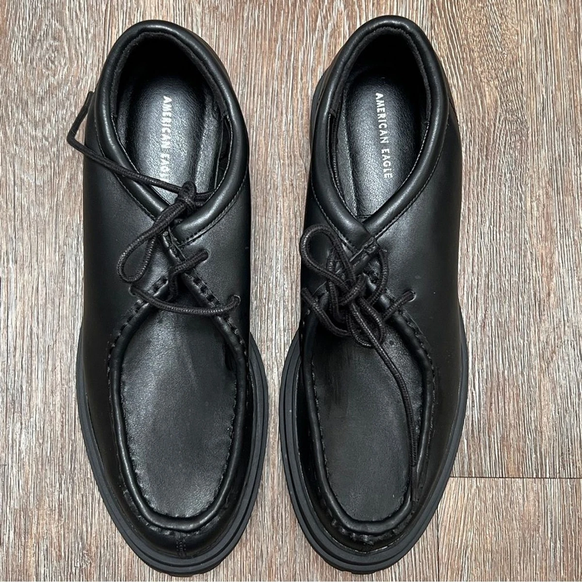 ? American Eagle Outfitter Leather Oxford American Eagle Outfitters mens size 10 Dark Brown Leather  main image 2