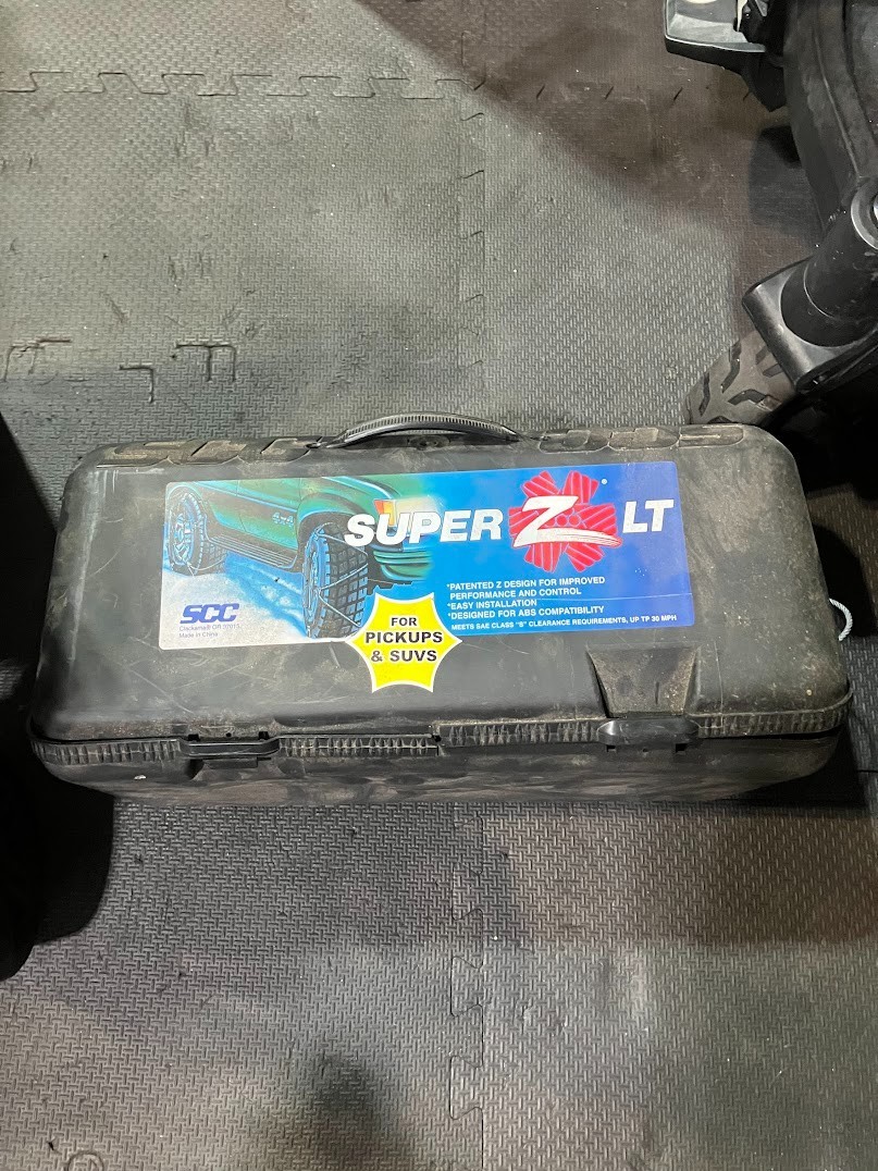 Super Z LT Heavy Duty Light Truck And SUV Tire Chains ZT729 Class "S" Clearance