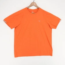 Arcteryx Cormac Crew Shirt Mens XL Orange Athletic Trail Running Hiking Tee