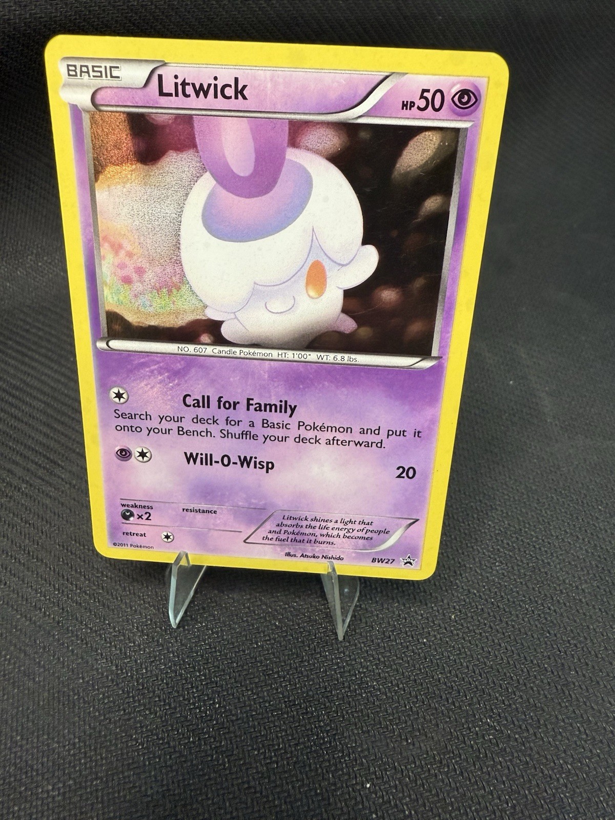 Litwick BW27 Black & White Holo