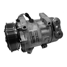 Klimakompressor 12 V Ø 119 mm MAHLE passend für u.a. PEUGEOT 406