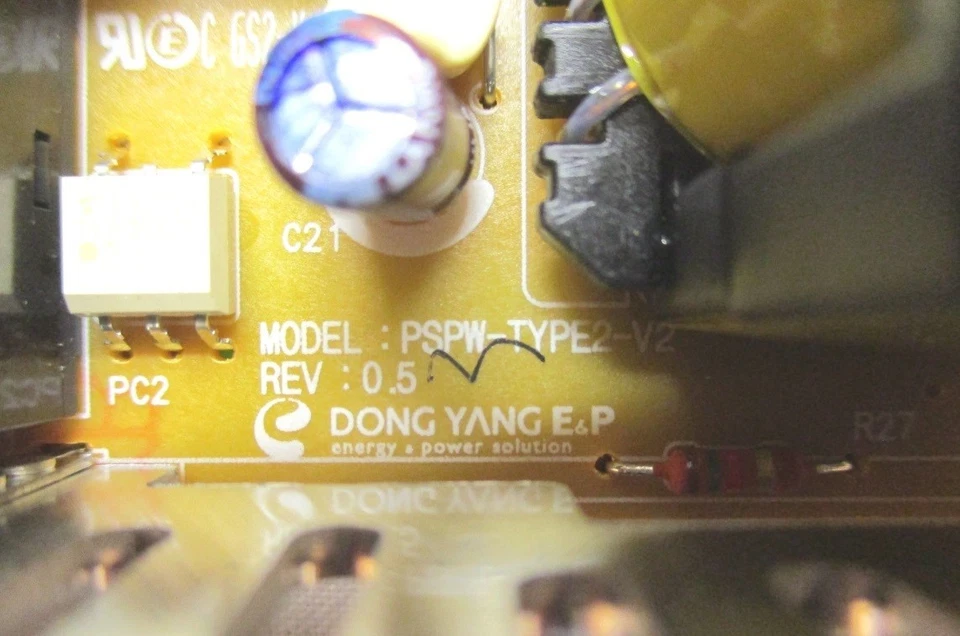 Samsung laser - Alimentatore PSPW-TYPE2-V2 JC44-00096C, rev 0.5, 230V, original - Immagine 3 di 4