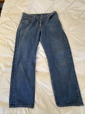 VTG Levis 501xx 0000 Jeans Mens 34x30 Blue Denim 90s 524 Button Made in the USA