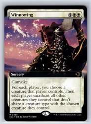 Winnowing (Extended Art) #355 Foil Lorwyn Eclipsed MTG