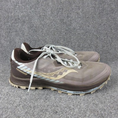 Saucony Peregrine 8 Trail Running Shoes Womens Size 10 PWRTRAC Grip Trail Sneake