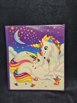 Lisa Frank Unicorn Vintage 3 Ring Binder Trapper Keeper | eBay