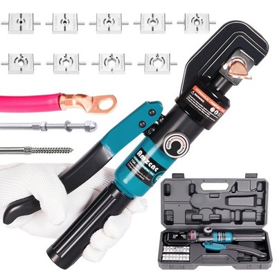 Gama de herramientas de engarce hidráulicas manuales 9 pares de troqueles US NEW
