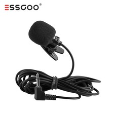 3.5mm Car Stereo External Microphone For Bluetooth Enabled DVD Stereo Radio GPS