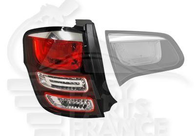 Feu arrière-gauche Citroën C3 optique externe rouge de remplacement