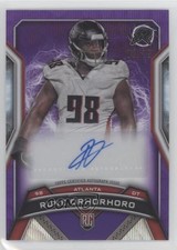 2024 Topps Resurgence Purple Surge Refractor /75 Ruke Orhorhoro #RRS-RO Auto 3hd