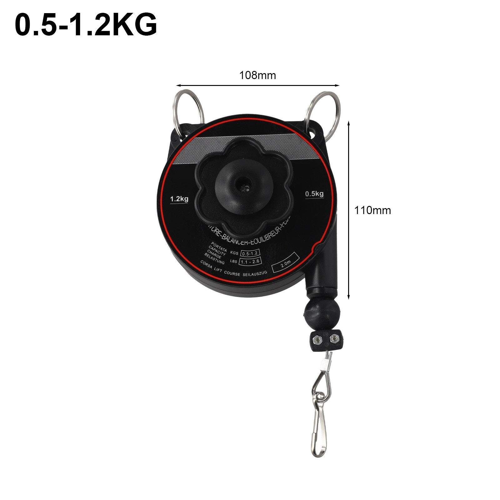 Telescopic Spring Balancer with Hook Designed for Enhanced Performance thumbnail 12