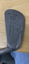 Antique Hickory Golf Club1925 George Nicoll Leven.Fife.Scotland Spade Mashie