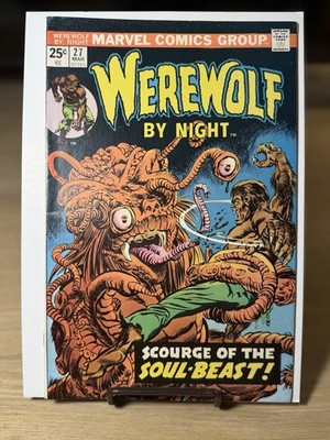 Werewolf by Night #27 Marvel Comics 1st Dr Glitternight VF 7.5 1975
