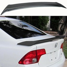 2006-2011 Honda Civic Sedan Si Style Rear Trunk Spoiler Wing Matte Black 8th Gen 2006-2011 Honda Civic Sedan Si Style Rear Trunk Spoiler Wing Matte Black 8th Gen