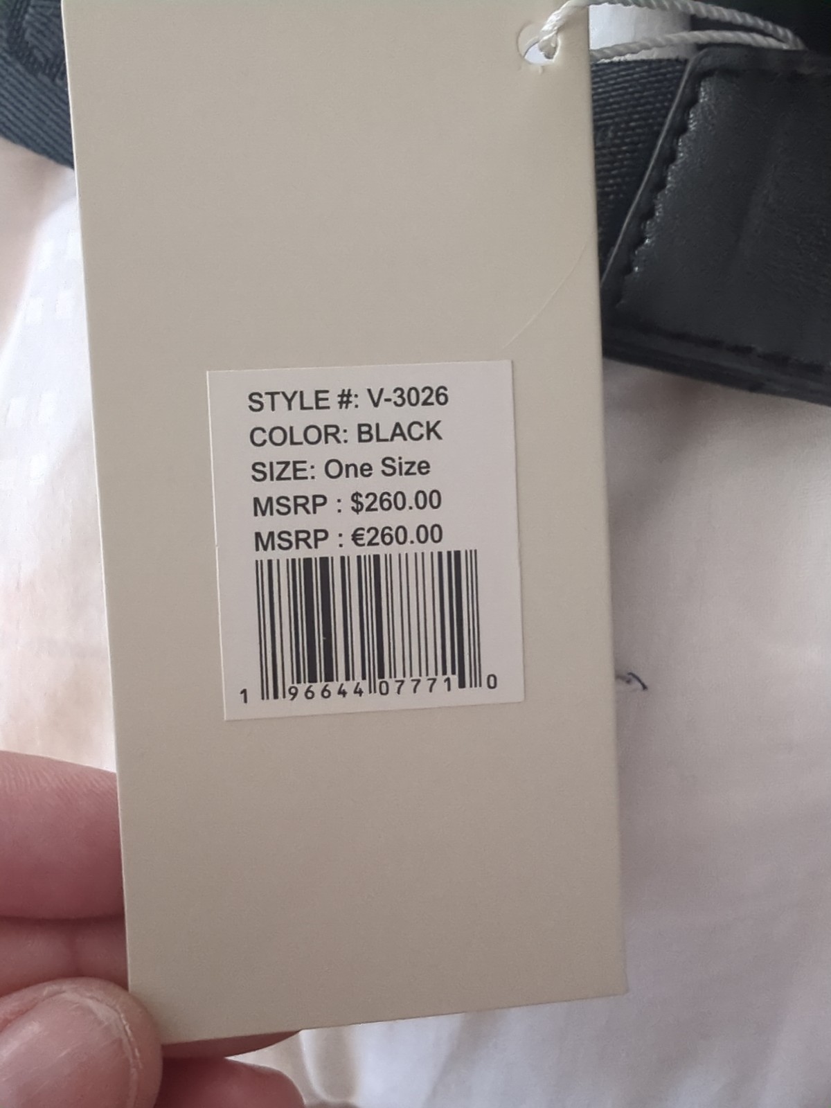 NWT Valentino Orlandi Black Quilted Leather Crossbody Bag  Style V3026 MSRP 260 thumbnail 5