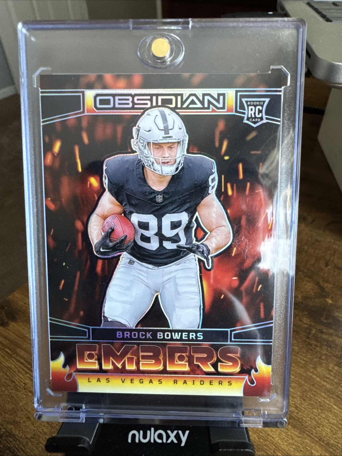 2024 Panini Obsidian - Embers Brock Bowers (RC)