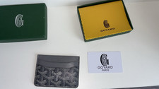 Goyard Kartenetui Geldbörse Herren Leder gra...