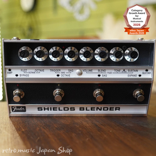 Fender Shields Blender Fuzz Kevin Shields Signature Guitar Effects Pedal