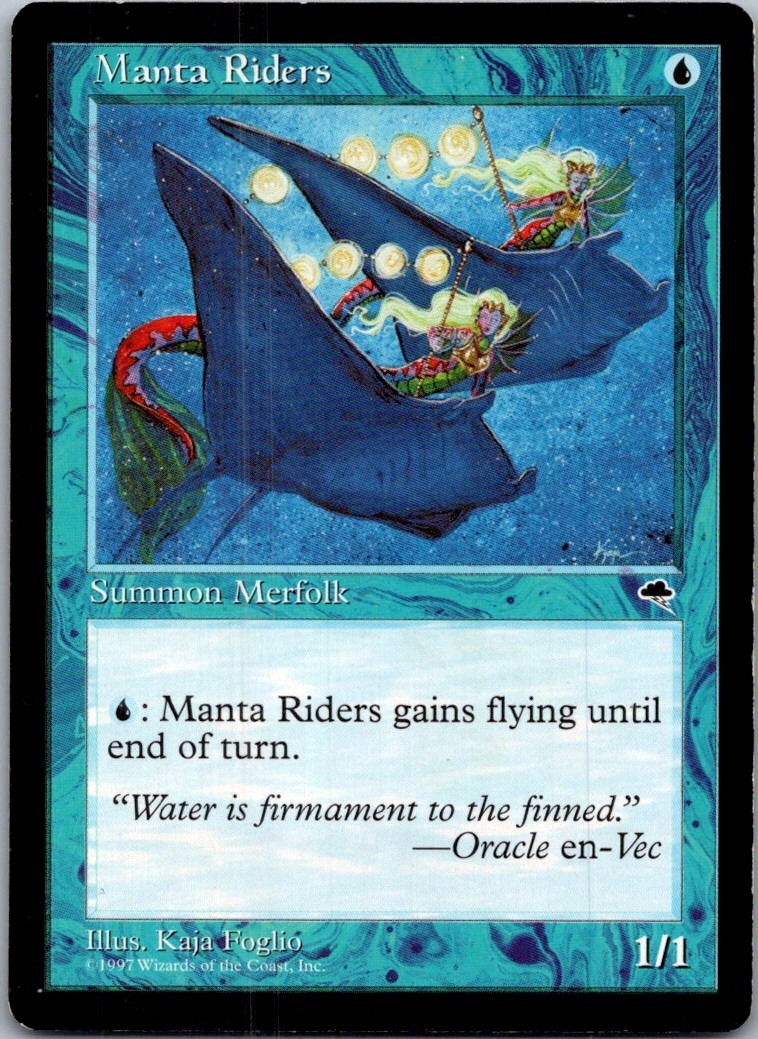 Manta Riders C TMP #74 LP MTG Magic