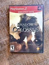 Sony PS2 Shadow of the Colossus Greatest Hits + Manual! Classic video game!