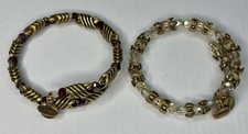 2 Alex & Ani Vintage 66 " Forest's Blessings Red Jasper Gold & Pink Tone Wrap
