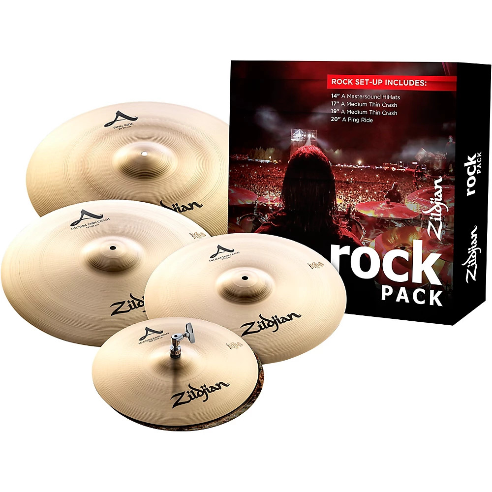 Zildjian A Series Cymbal Set Rock 195290₽