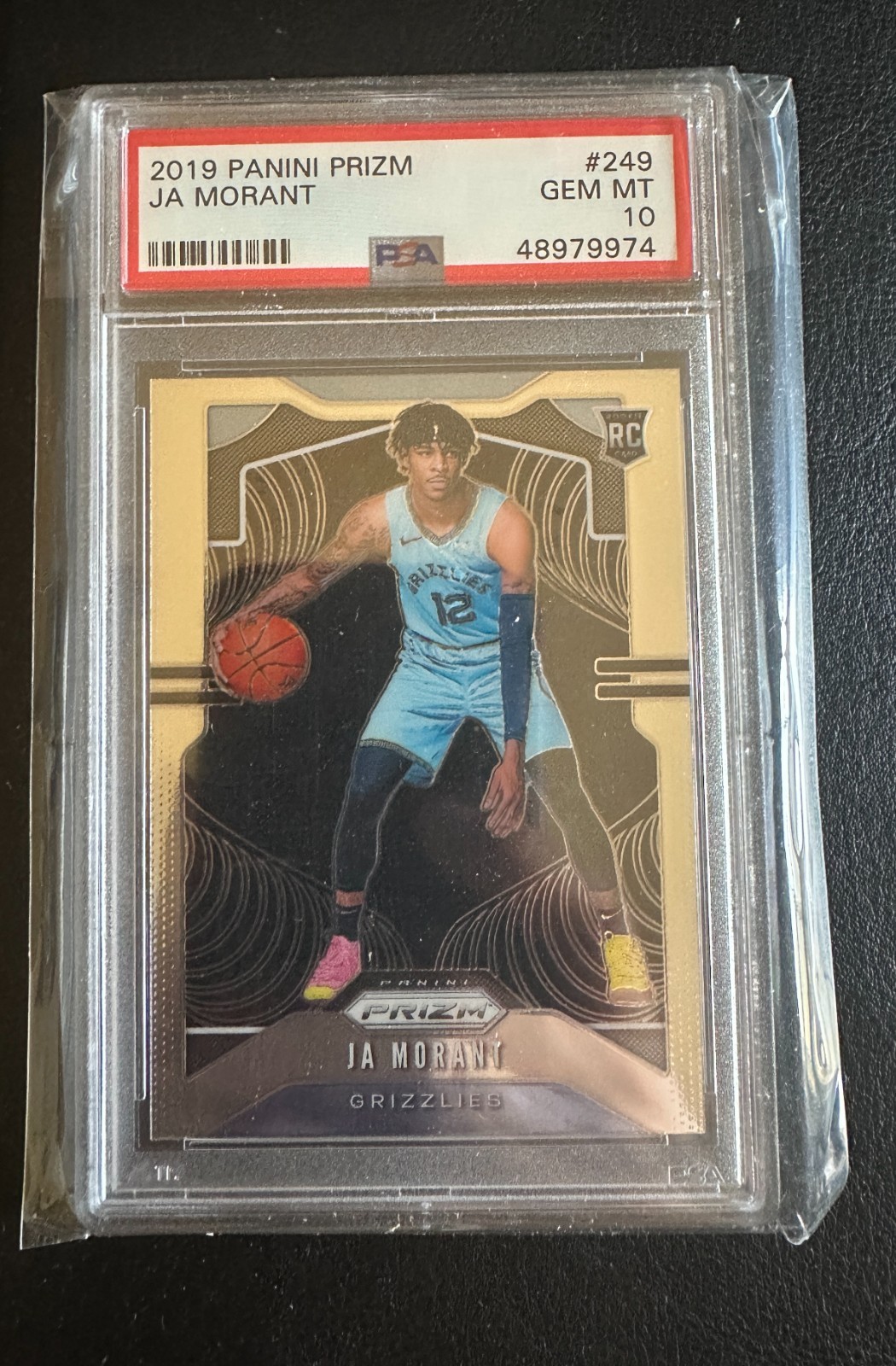 🔥2019 Panini Prizm #249 Ja Morant PSA 10 ROOKIE RC🔥