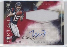 2016 Panini Origins Rookie Red 33/99 Will Fuller V #RJPA-WF Jumbo Patch Auto 1k5