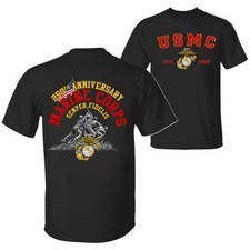 USMC 250th Anniversary T-Shirt United States Marine Corps 1775 2025 Commemorat