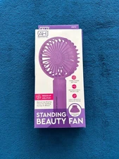**BRAND NEW** HANDHELD FAN Absolute Hot “Standing Beauty Fan” Makeup Helper