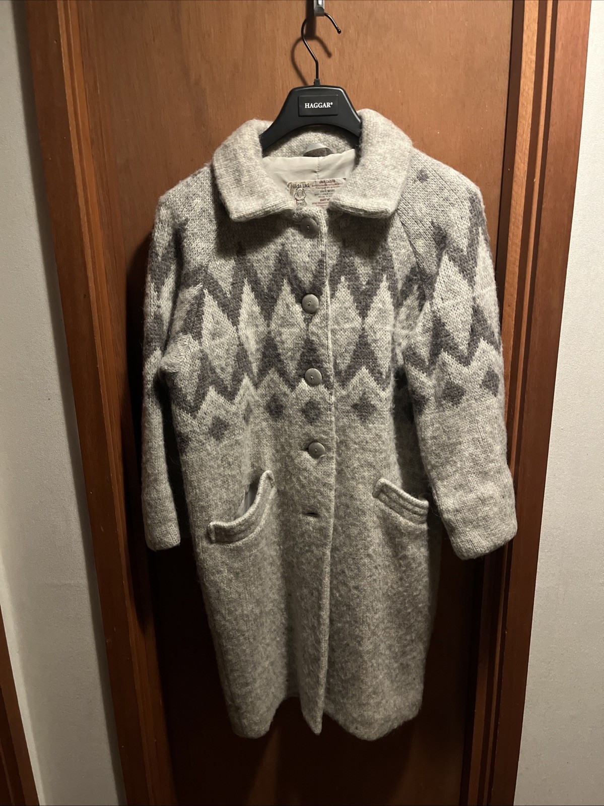 Vintage Hilda LTD Icelandic Wool Sweater for Women - XS Size