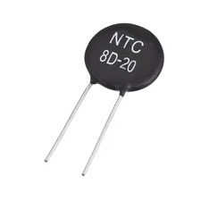 NTC Thermistor Resistors 8D-20 6A 8 Ohm Temperature Sensors 5Pcs