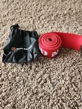 wod nation resistance band 84" red with black  bag