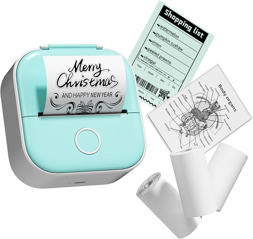 T02 Mini Thermodrucker Tasche Bluetooth Telefon Fotos Etikettendrucker Maschine - Bild 14 von 22