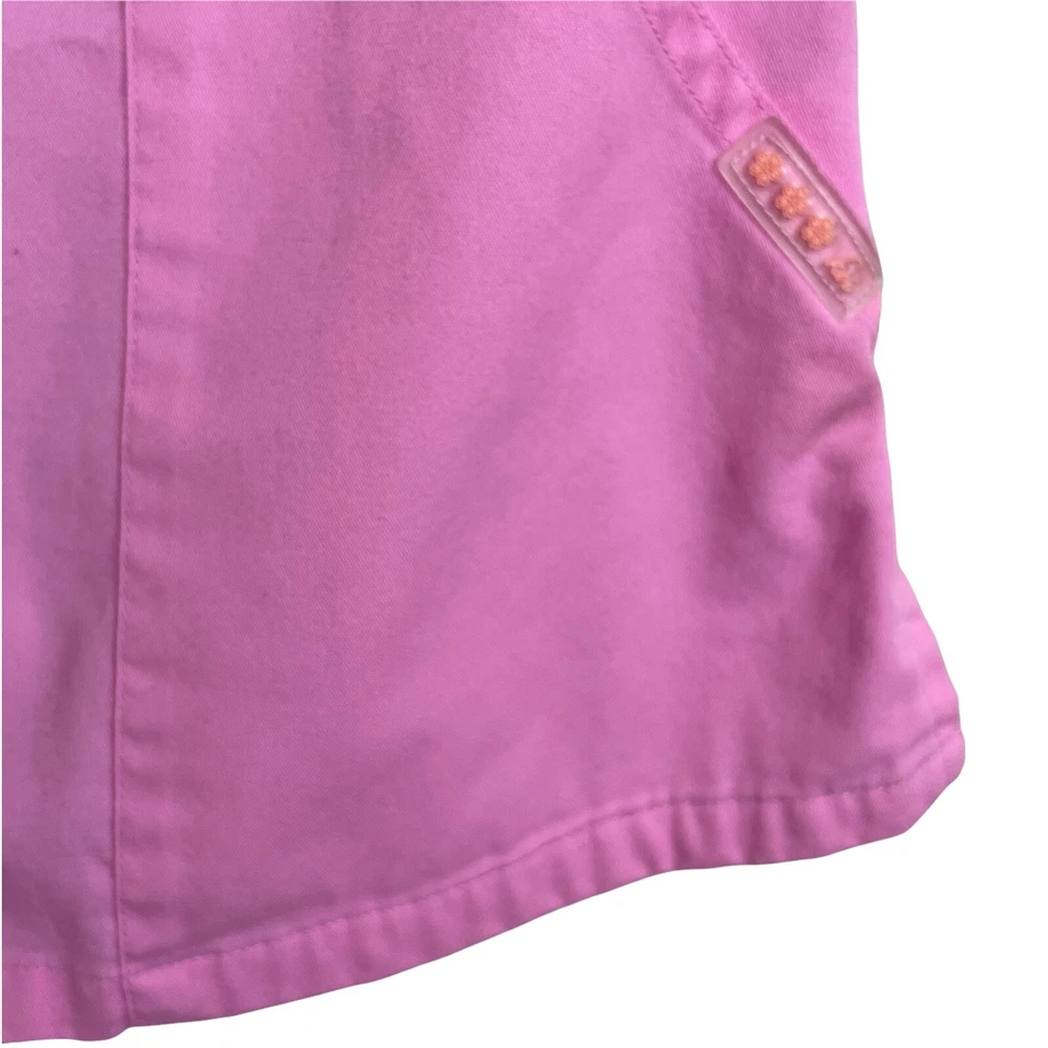 Blusa Médica Koi Kathy Peterson Rosa Cuello en V Talla XS Espalda ceñida Foto 4 de 4