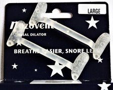 NASAL DILATOR by Nozovent BREATHE EASIER, SNORE LESS. SIZE LARGE free P/P &pound;11.99