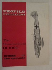 Profile Publications #113 The Messerchmitt Bf 109G - Color Profiles, BW Photos
