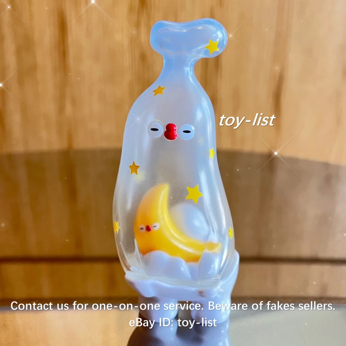 Flabjacks Banana Boo Fantastic Galactic Sleppy Moon Boo Super Secret Art Toy