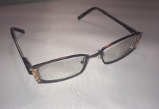 Alexander Collection Designer Eyeglasses Frames 49  18 135 Super Rare Brown