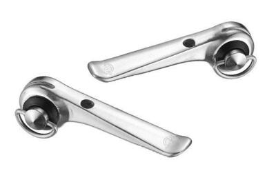 DIA-COMPE SILVER W-SHIFT LEVER Vintage Retro DownTube Shifter Set 2/3X8/9/10