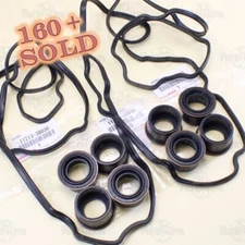 OEM Toyota LEXUS LS460 LS600h 2007-17 Valve Cover Gaskets & Spark Plug Seals SET