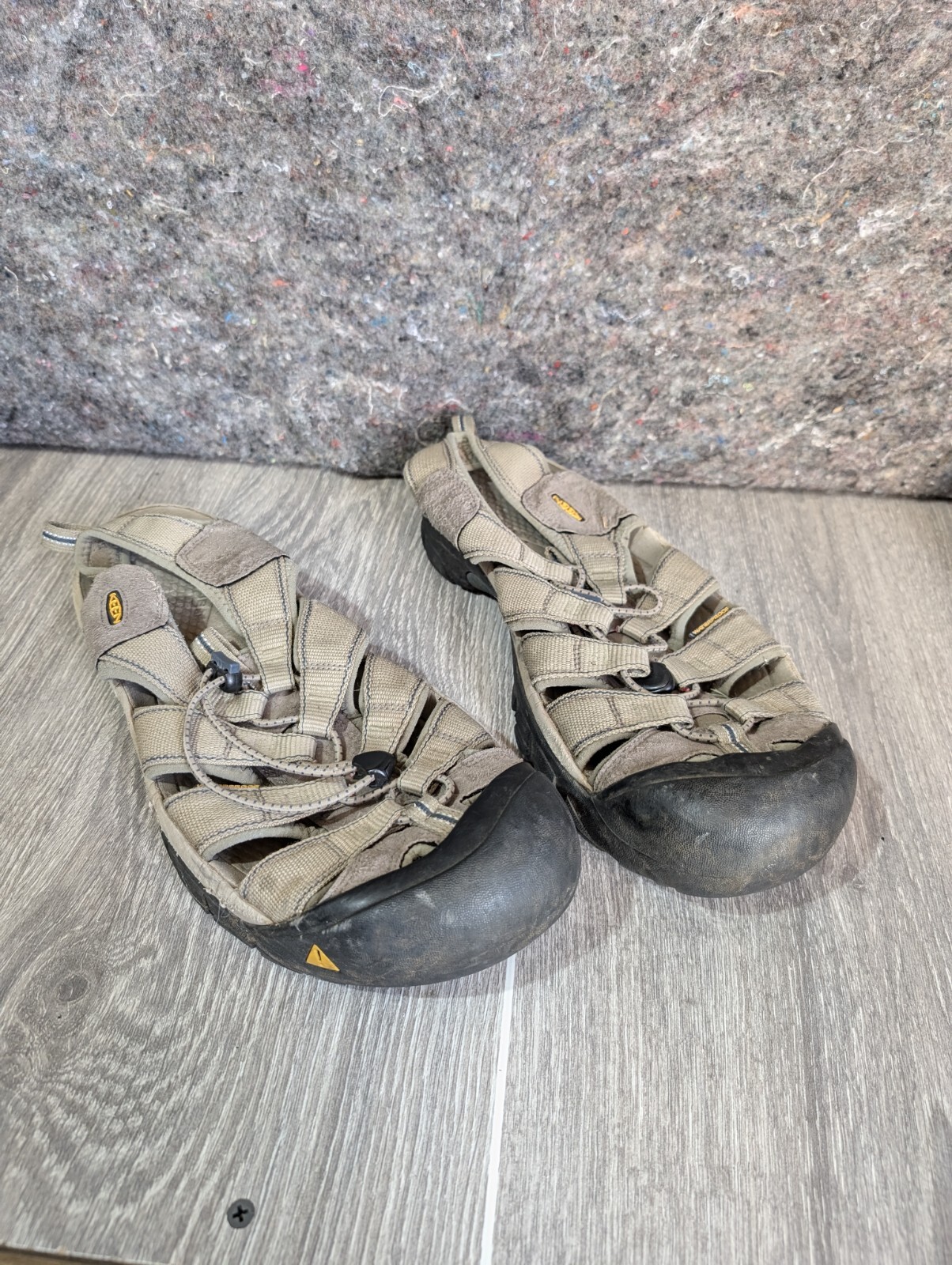 Scarpe sandali uomo Keen Newport H2 grigie outdoor escursionismo acqua taglia 14 buone condizioni