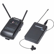 Samson Concert 88 Camera UHF Wireless Lavalier Mic System For Video- Channel D