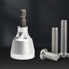 Deburring External Chamfer Tool Drill Bit  Hex Shank 1/8"-3/4" with HSS Blade