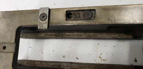 Kurt II PT400-1 4" Vise FRAME BODY PART with PT400-186 SPACER Included used - 第 8/8 張圖片
