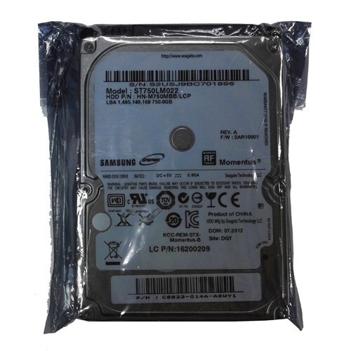 Seagate Samsung 750GB ST750LM022 5400RPM SATA 2.5" Laptop HDD Hard Disk Drive - Bild 1 von 4