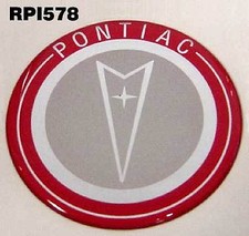 1964 Pontiac Gto Sport Steering Wheel Horn Emblem Lucite Sticker 64