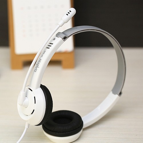 Kabelgebundener Stereo-Headset-Kopfhörer mit Geräuschunterdrückung und Mikrofon - Bild 3 von 12