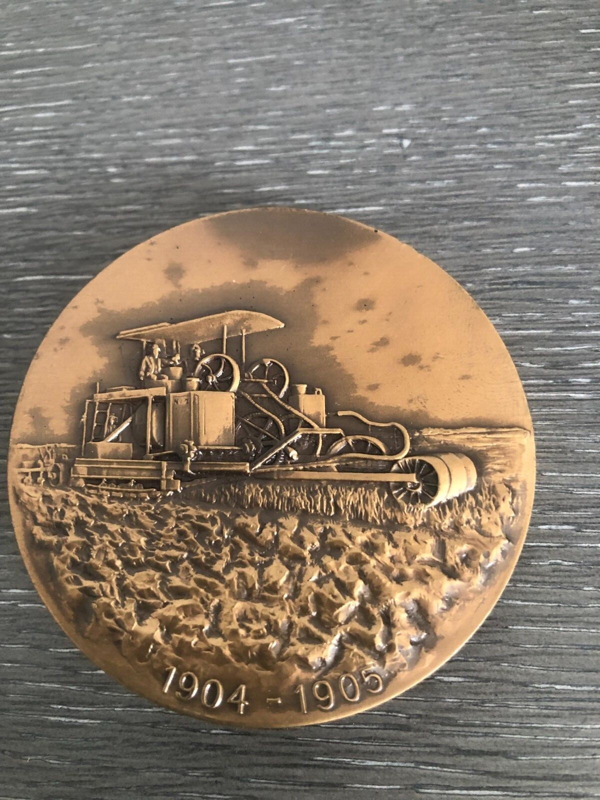 Boucle De Ceinture RARE Caterpillar Holt Steam Crawler No.77 - Édition Limitée 1904-05 - Neuf